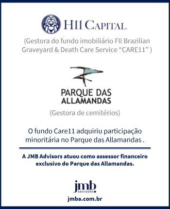 O fundo imobiliário FII - "CARE11" adquiriu participação minoritária no Parque das Allamandas